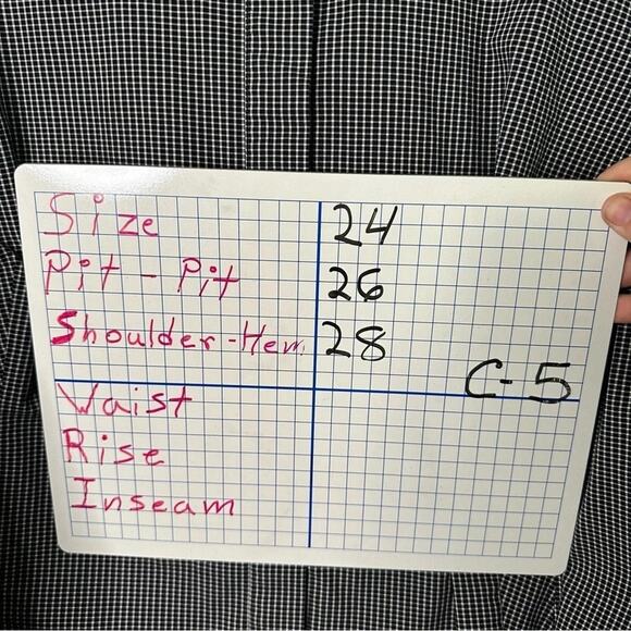 LANE BRYANT Black & white Button Down Blouse plaid business, casual, plus size - Picture 6 of 7